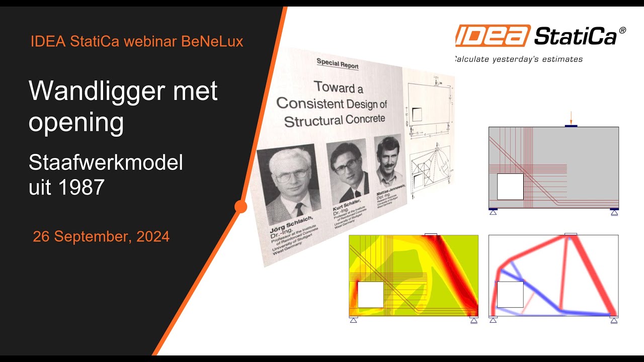 Wandligger met opening - Staafwerkmodel uit 1987