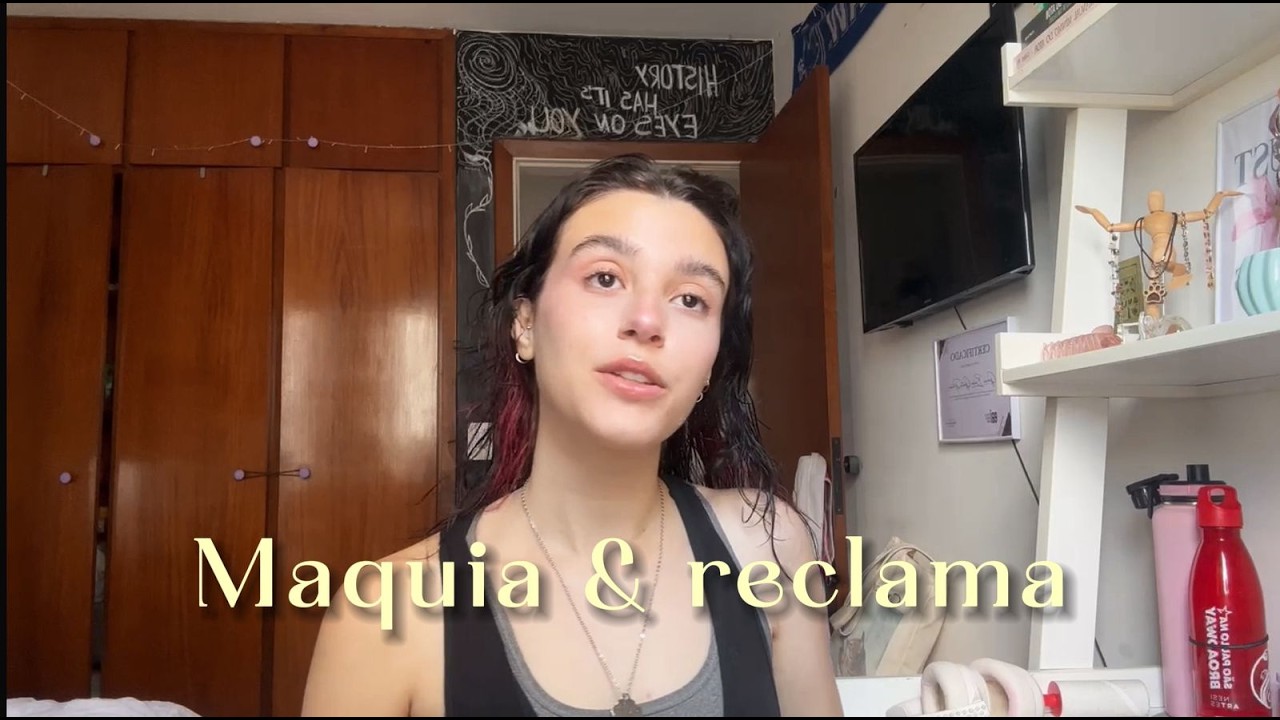 GRWM pra ensaiar (mas é como se estivéssemos em ligação)