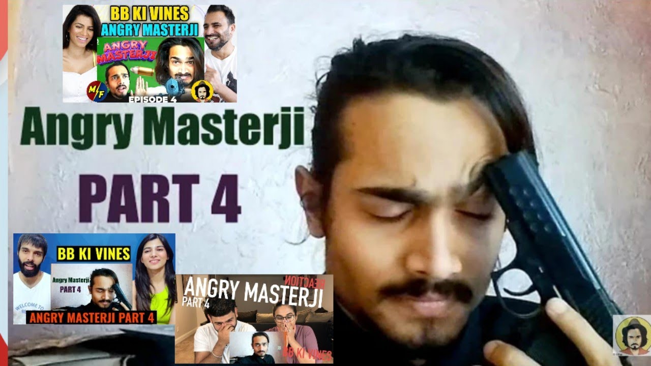 Bhaag Ja Nhi Dusra🌚Chhed Kar Dunga😂 | Angry Masterji Part 4 | Reaction | BB KI VINES 