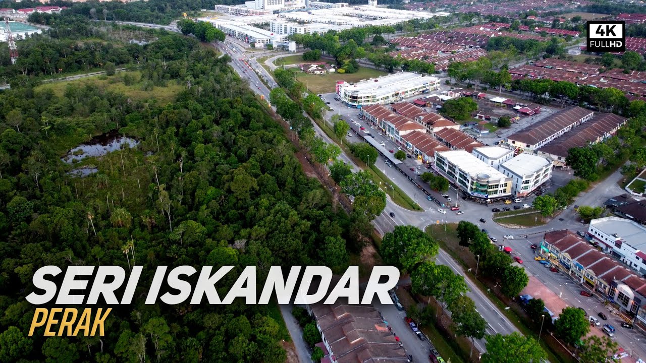Bandar Baru Seri Iskandar, Perak Tengah | Bandar Seri Iskandar (SIDEC) (4k Video)