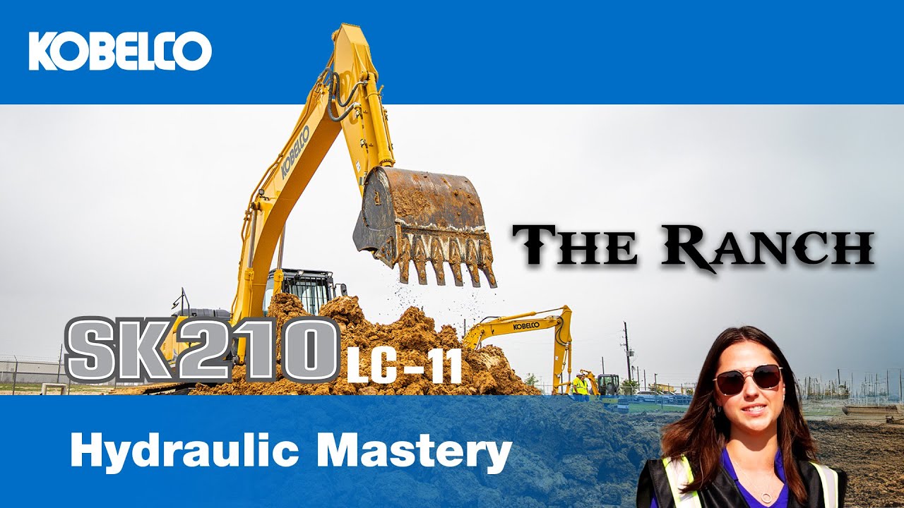 Kiley Talks Power, Precision, and Performance — The KOBELCO SK210LC-11 Excavator