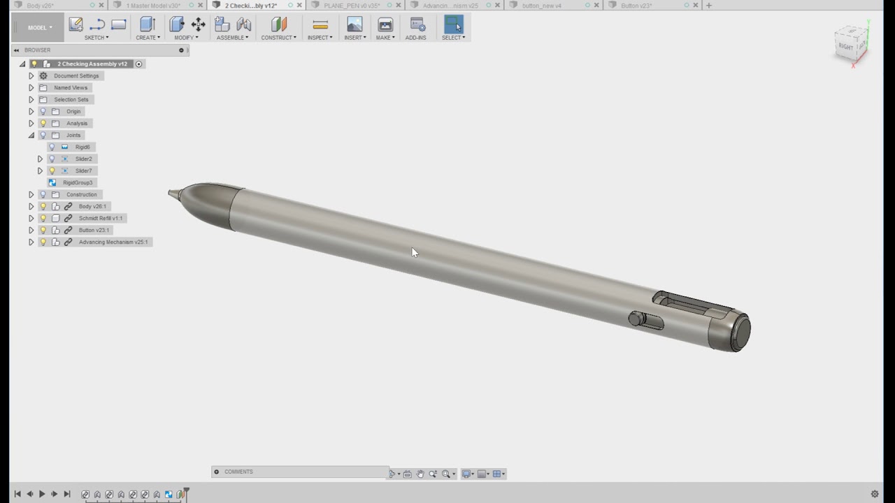 Skeleton Modeling in Fusion 360