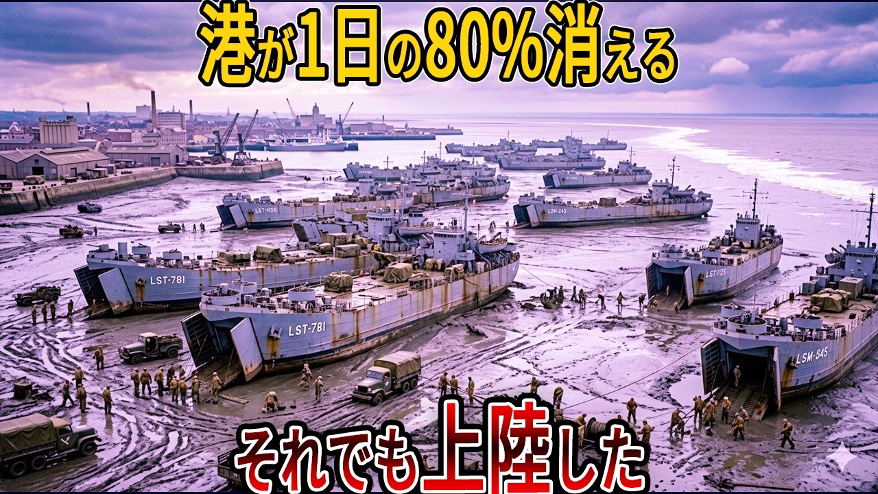 【地形が勝敗を決めた日#8】1日の80%が“上陸不能”──それでも成功したインチョンの数学【ゆっくり解説】