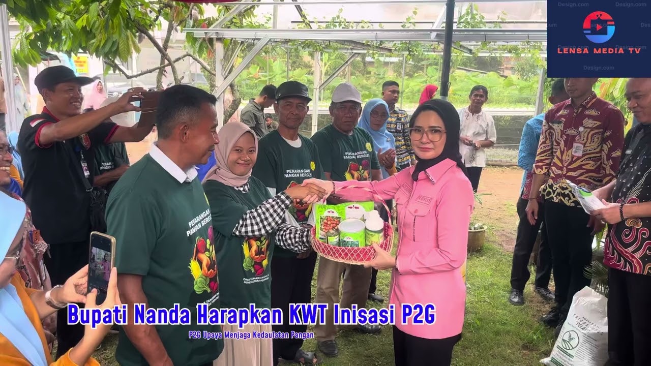 Bupati Nanda Indira Harapkan KWT Dapat Menginisiasi P2G