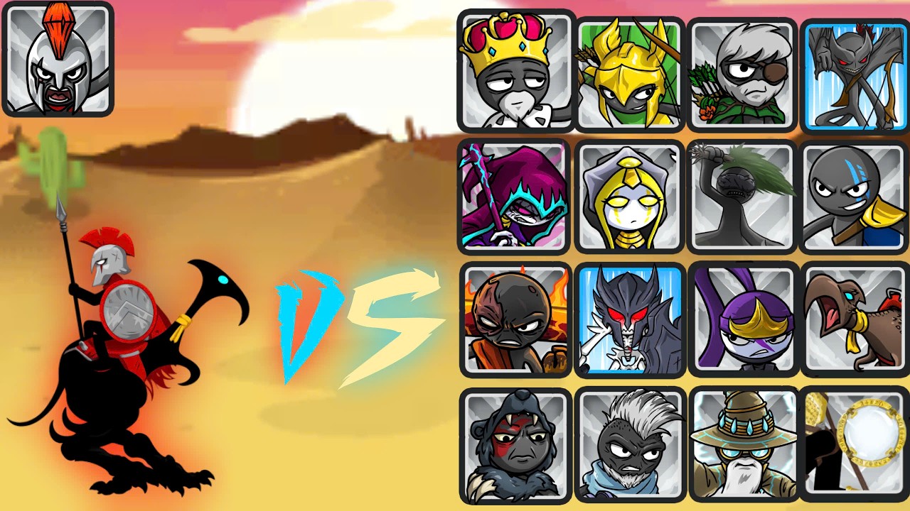 Atreyos CONTRE Toutes les unit&eacute;s | Stick War : Saga