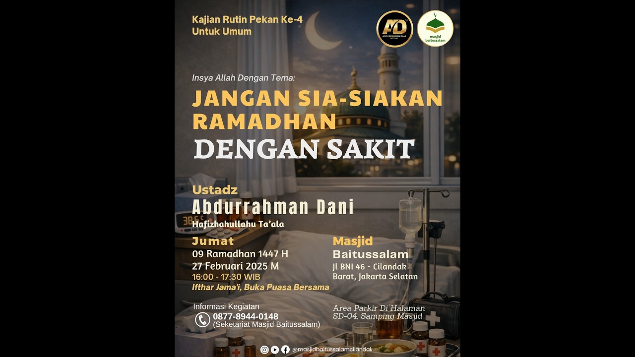 TERANGKATNYA PENYAKIT DI MALAM LAILATUL QADR