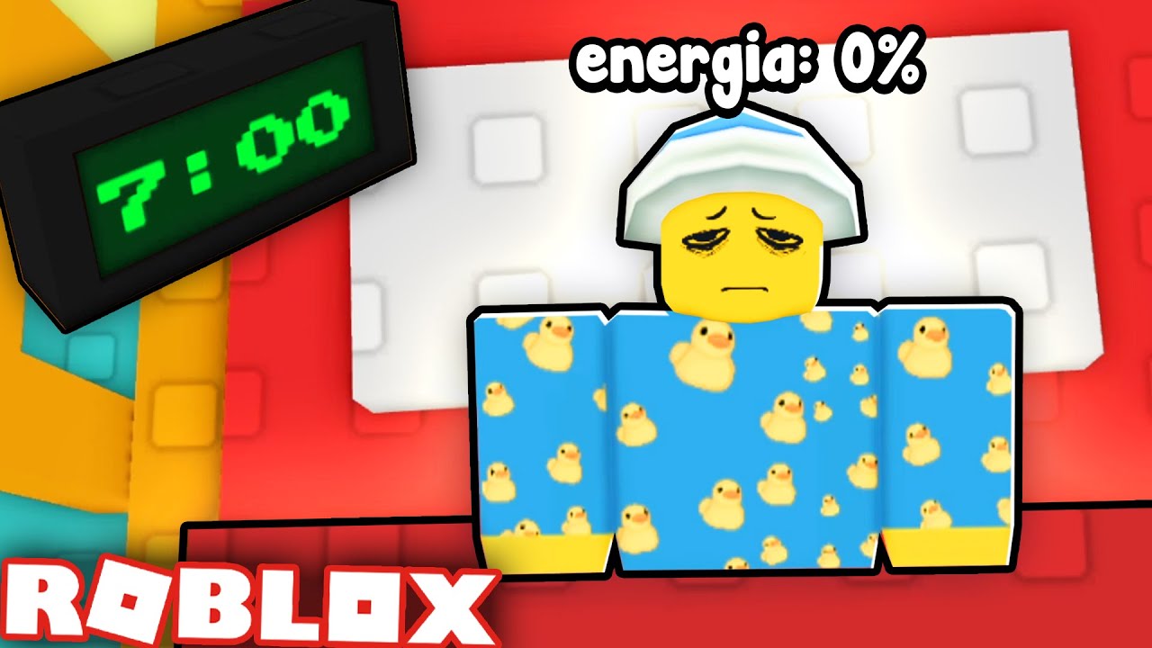 kiedy musisz wstać rano do szkoły w ROBLOX...