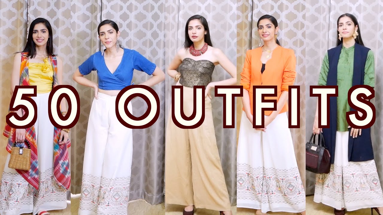 50 WAYS to style PALAZZO | Summer Lookbook