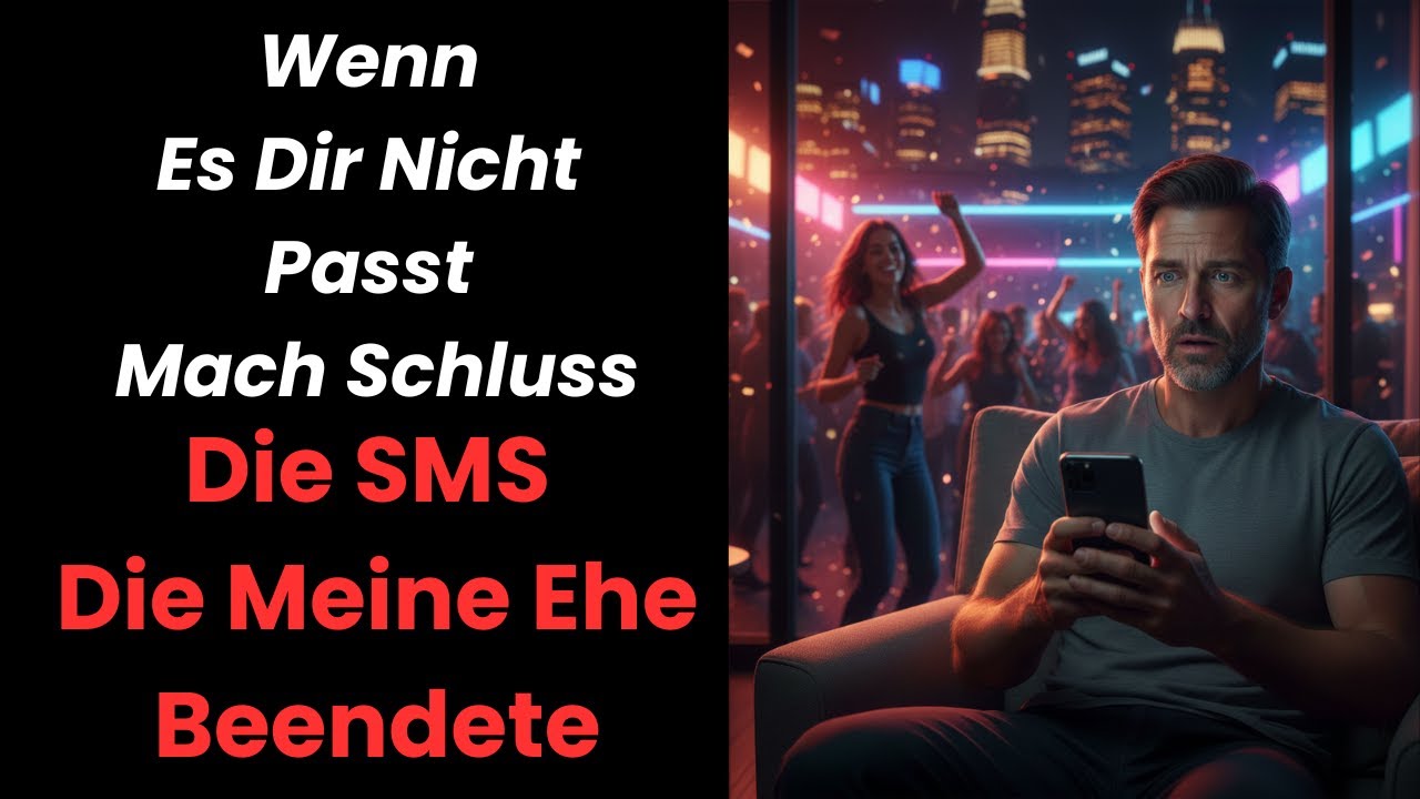„Wenn es dir nicht passt, mach Schluss“ – Die SMS, die meine Ehe beendete