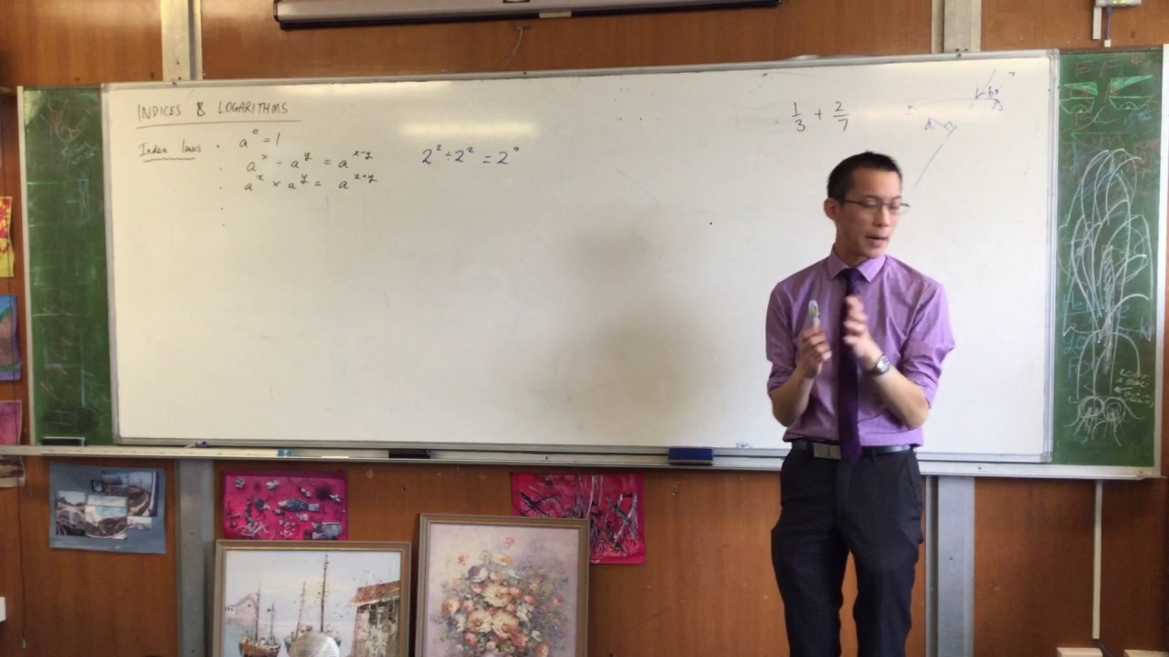 Indices & Logarithms (1 of 2: Index Laws)