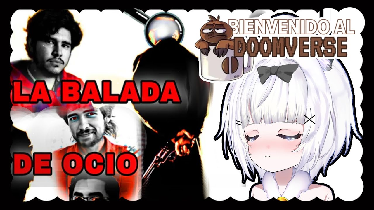 VTuber chiquita reacciona al Doomverse 3: Balada de Ocio | 🐾🐯 #VtuberES #NyaCOM