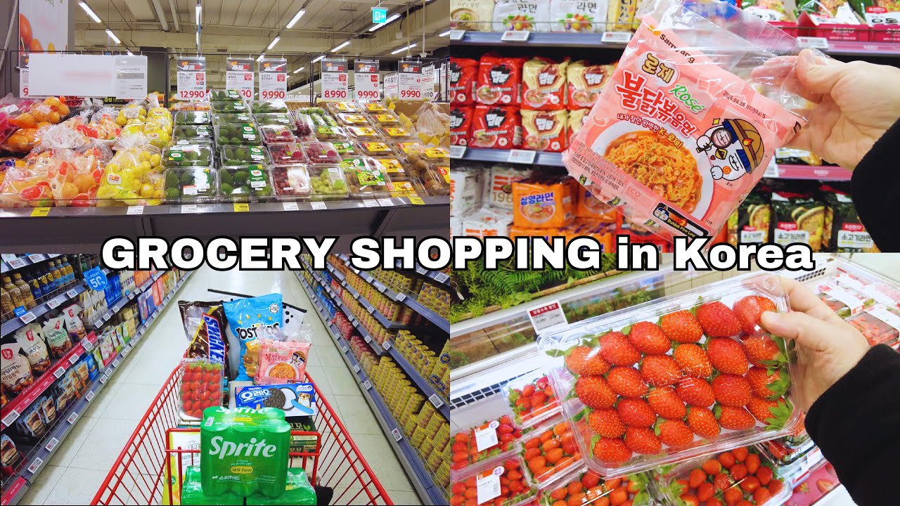 Grocery Shopping in Korea | Winter Back | Supermarket Food with Prices | Shopping in Korea