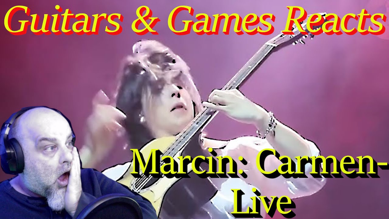 Guitars & Games Reacts. Marcin: Carmen--Live   #music #reaction #marcinpatrzalek