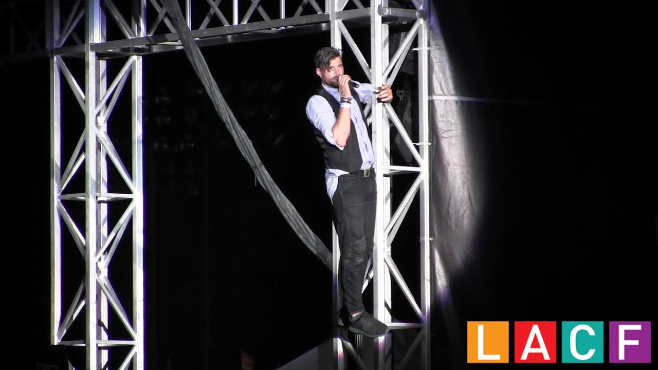 for King & Country performing live at the LA County Fair