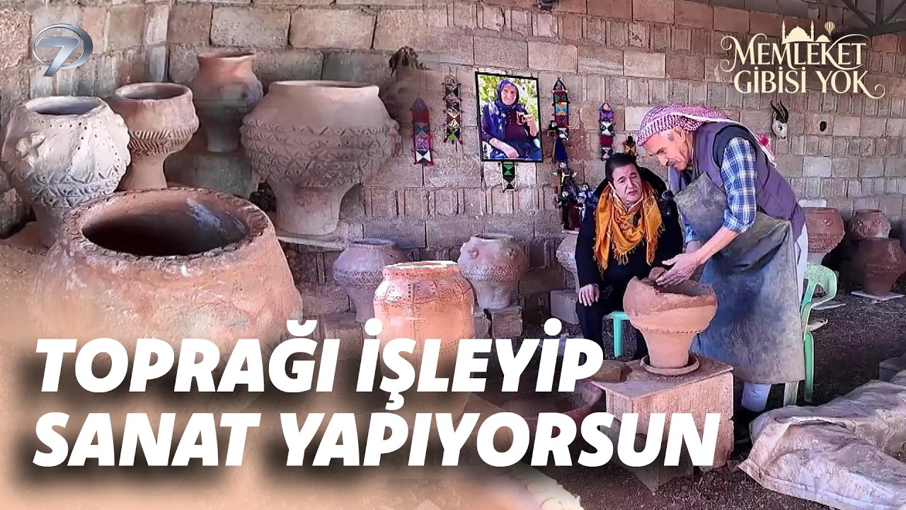 Cuma Abi 15 Senede 1000 Tane Küp Yapmış | Memleket Gibisi Yok | Şanlıurfa