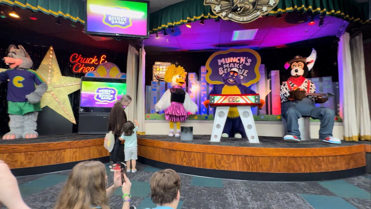Chuck E. Cheese Pineville 2024 Grand Reopening Show Segment 1