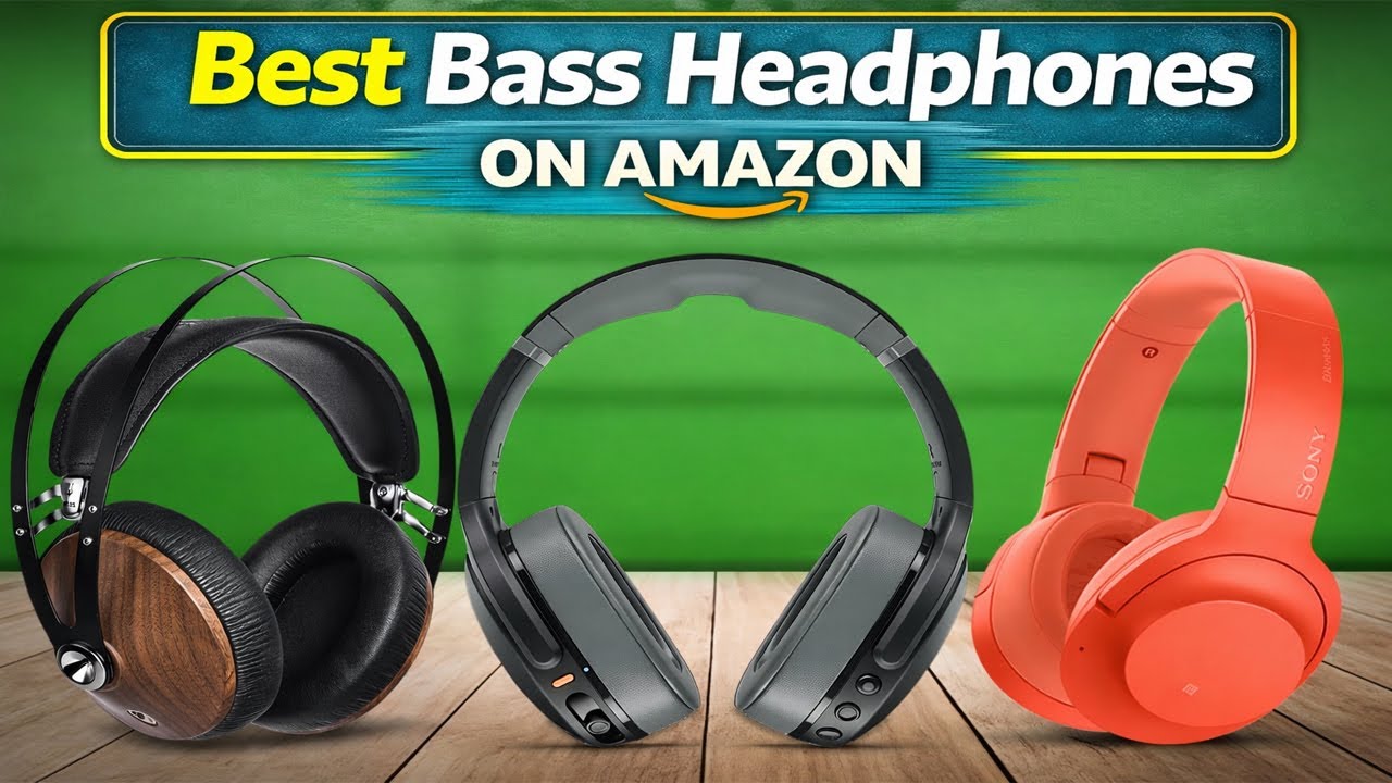 TOP 5 Best Bass Headphones on amazon buy right now