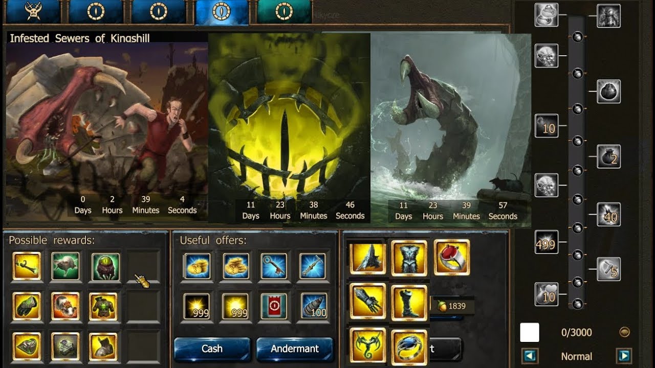 Drakensang Online - Infested Sewers of Kingshill Event + New items