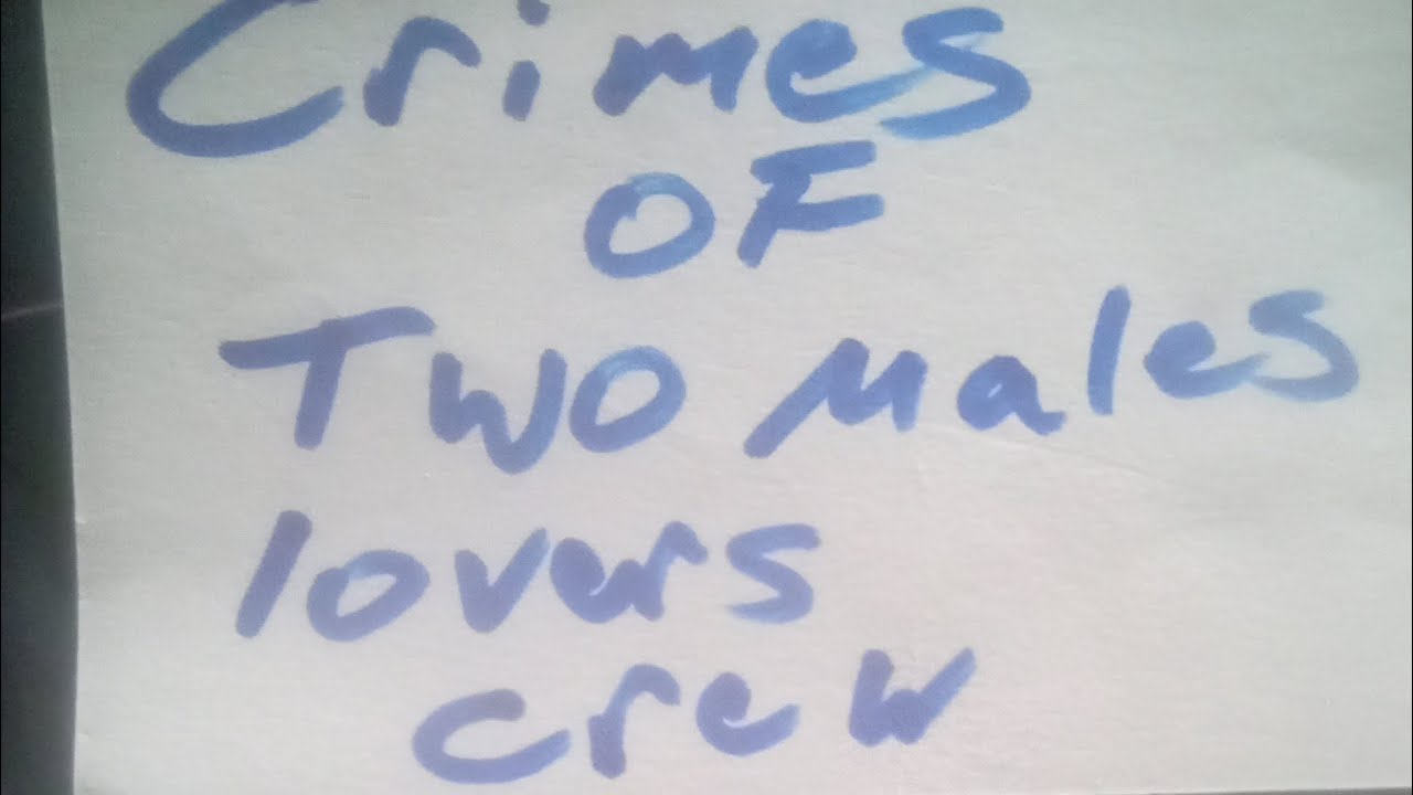 #tarot  Crimes of 2 male lovers & The plan has gone to sh*t
