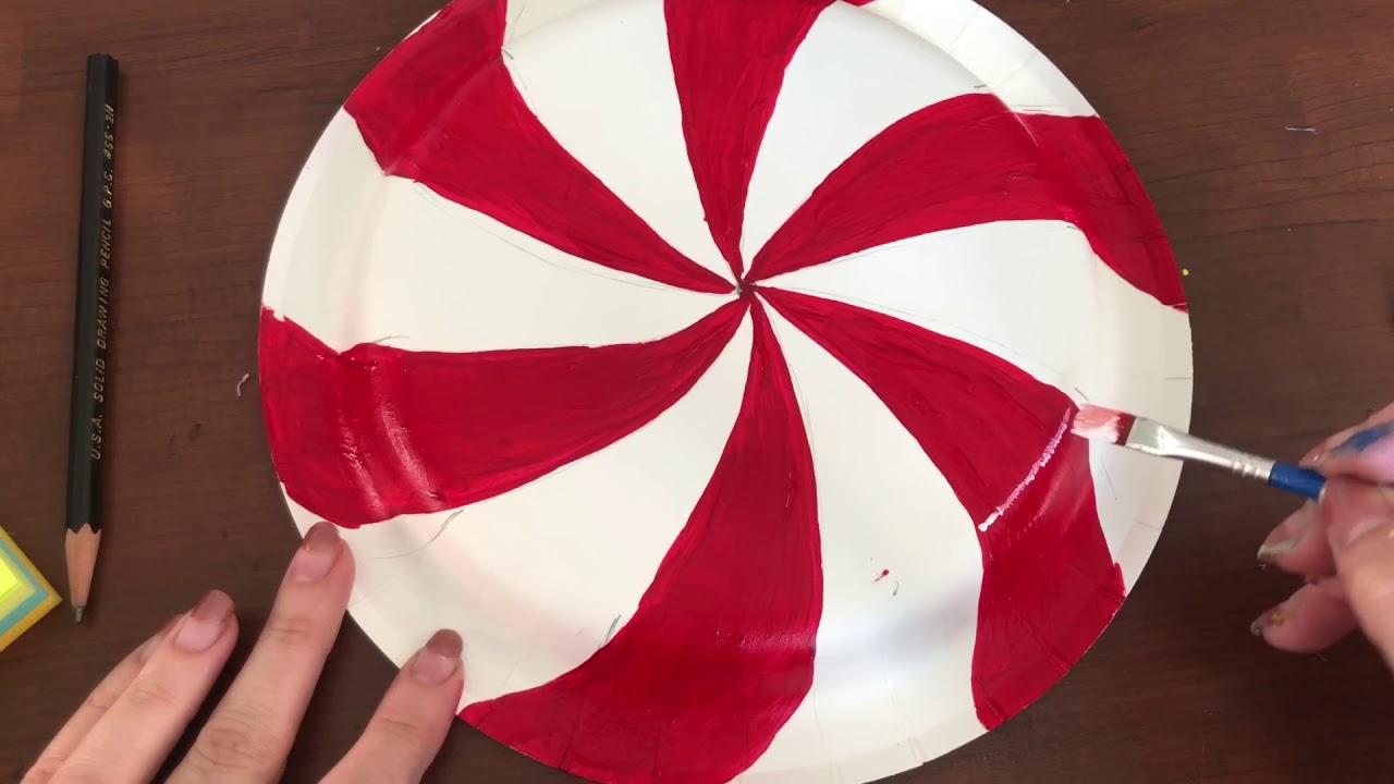 Paper  plate peppermints