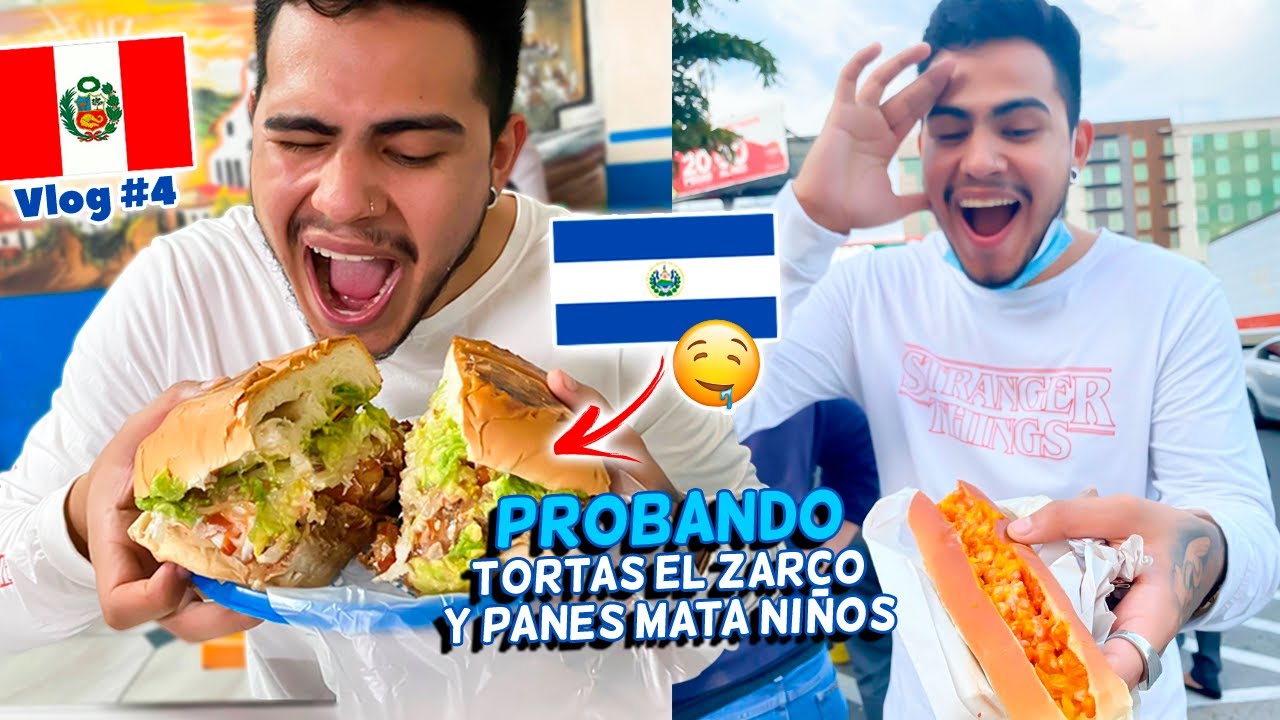 PROBANDO PANES MATANIÑOS Y TORTAS EL ZARCO *COMIDA CALLEJERA SALVADOREÑA* 🇸🇻😍