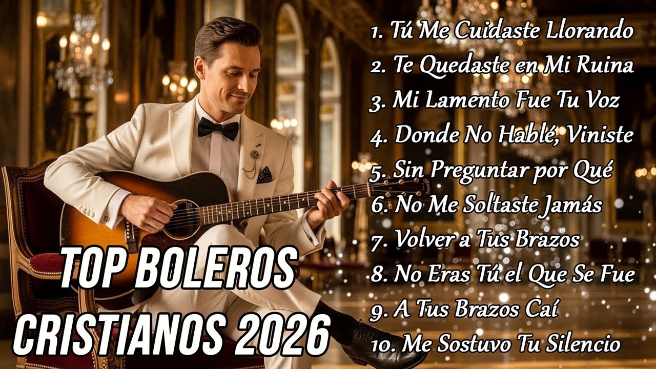 Top Boleros Cristianos 2026 – Himnos de Rendición y Esperanza