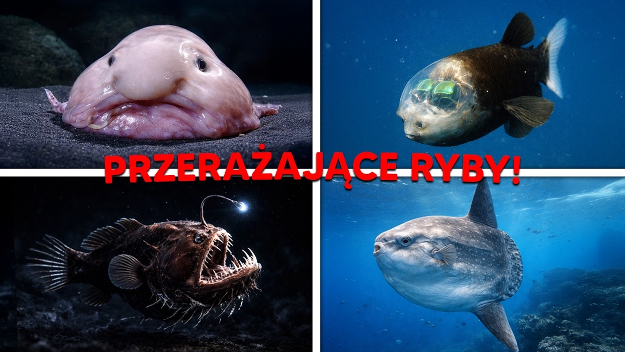 10 NAJBARDZIEJ DZIWACZNYCH RYB NA ŚWIECIE!