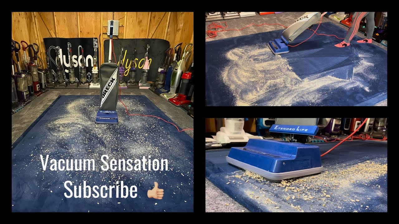 ORECK XL| MESS TEST & AGITATION | BLUE RUG | VACUUM STUDIO 🎥