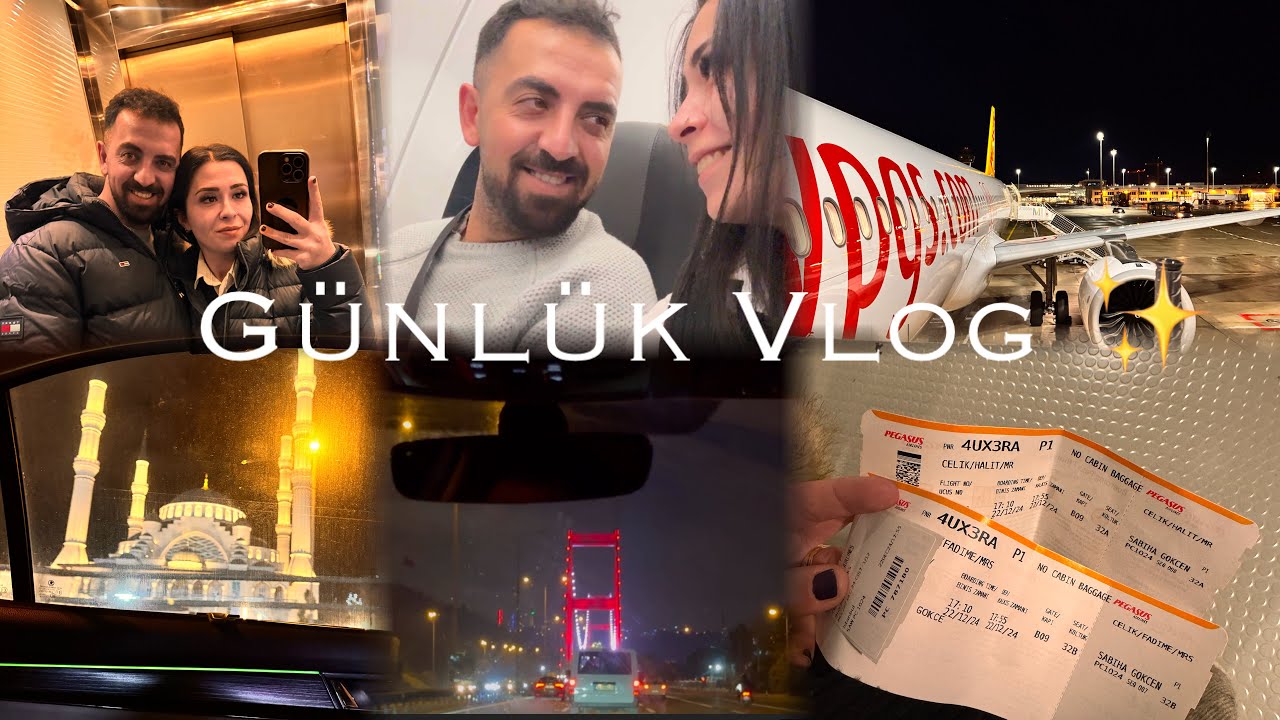 3 Cocuguda Anneme Birakip Istanbula Uctuk ✈️ Cok Bekledik | Nasl gecti ? Solugu Lokantada Aldik 🇹🇷