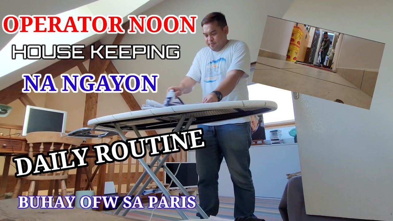 DAILY ROUTINE,SAMAHAN NINYO KO SA WORK, BUHAY OFW SA PARIS