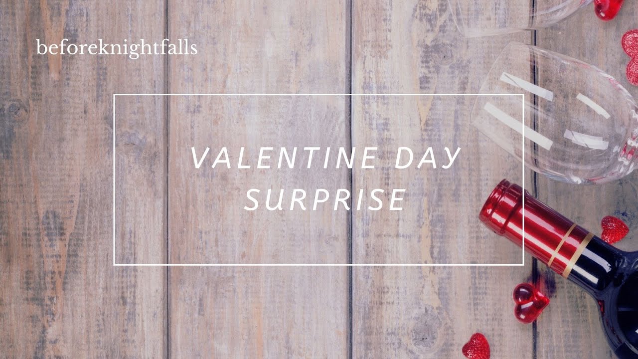 ASMR: valentine day surprise