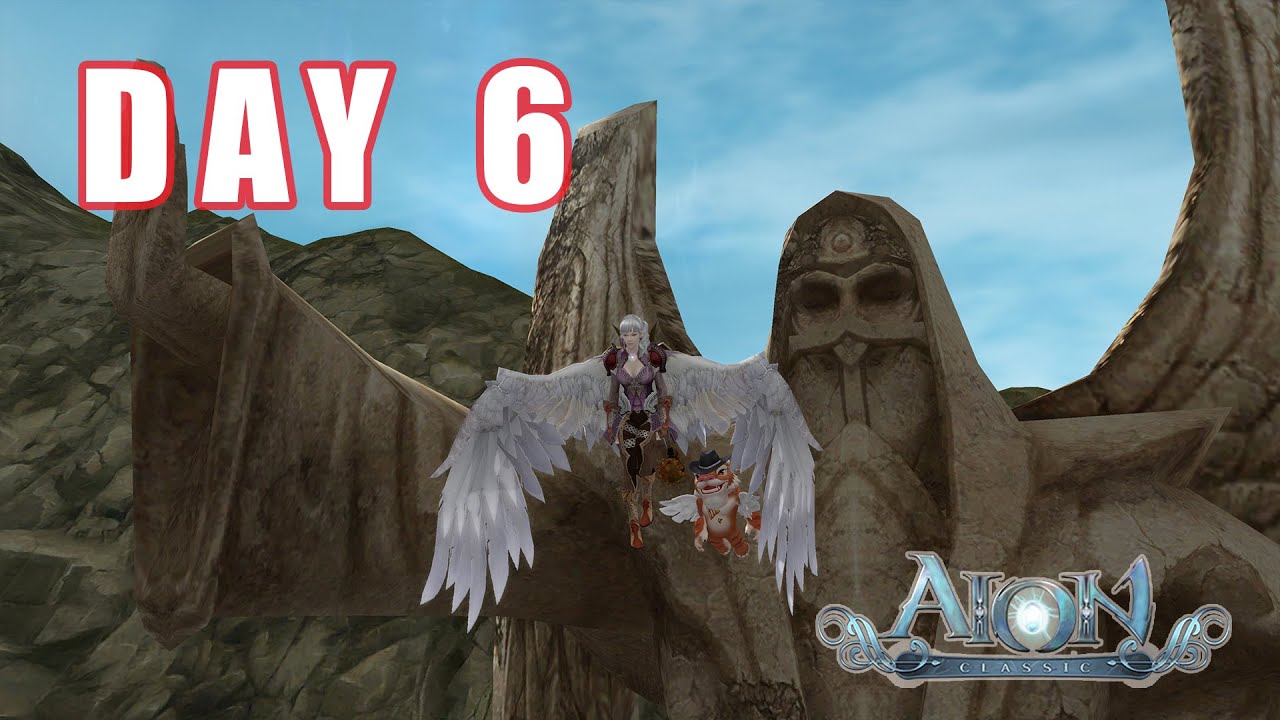 Aion Classic NA Siel - Cleric Kara (Level Up to 50) - Day 6 - HEIRON! 😈😈😈🙏