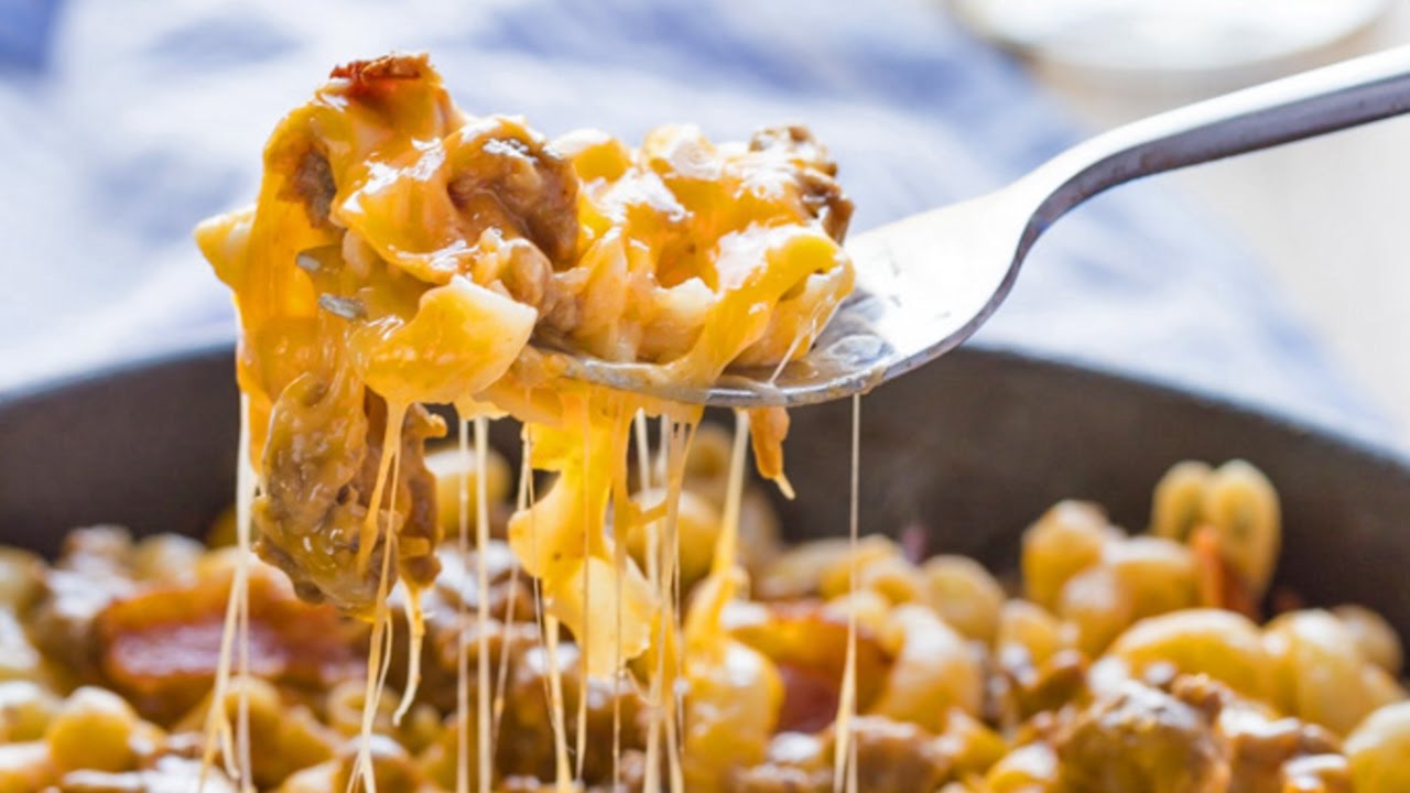 Bacon Cheeseburger Pasta