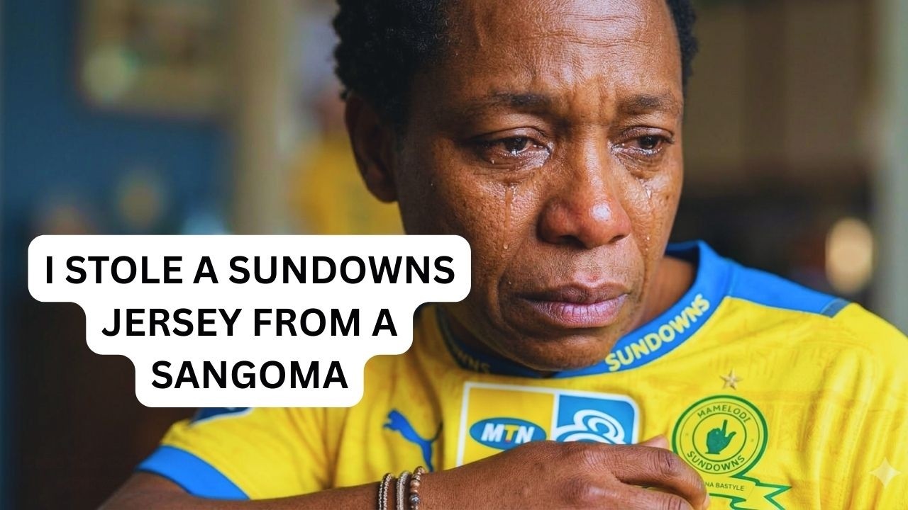 I STOLE A SUNDOWNS JERSEY FROM A SANGOMA