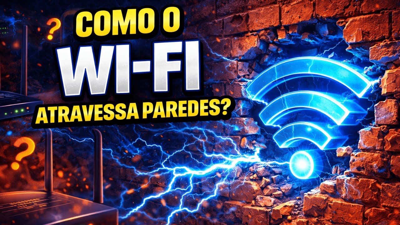 Como o Wi-Fi atravessa paredes?