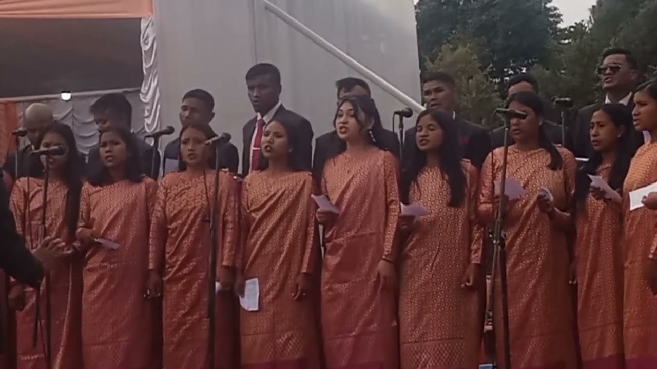 Standing Choir J/S Rambrai Presbytery// J/S Rambrai Presbytery at Mawlangnbah PC 25.01.2025