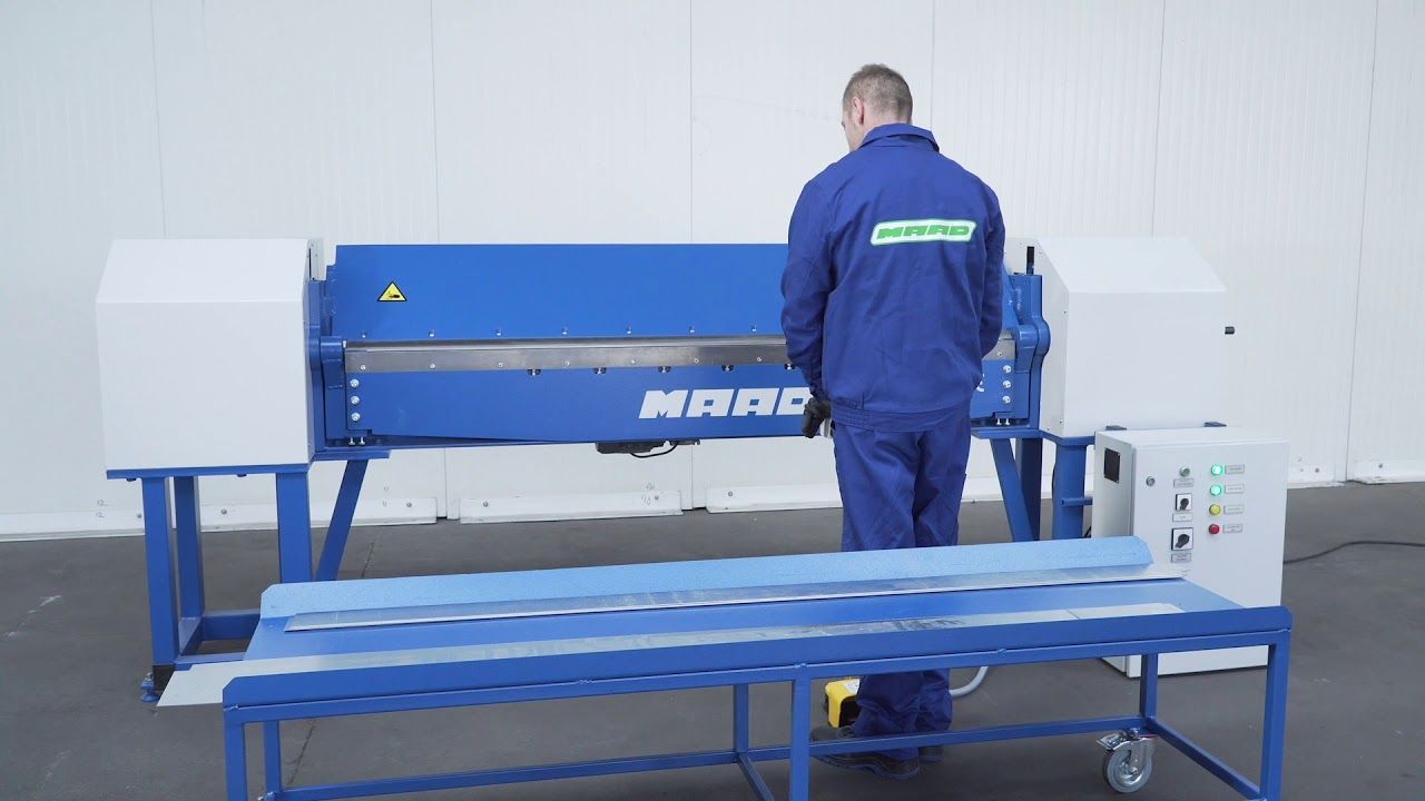 Zaginarka do blach mechaniczna ZGM-2000/2.0 MAAD