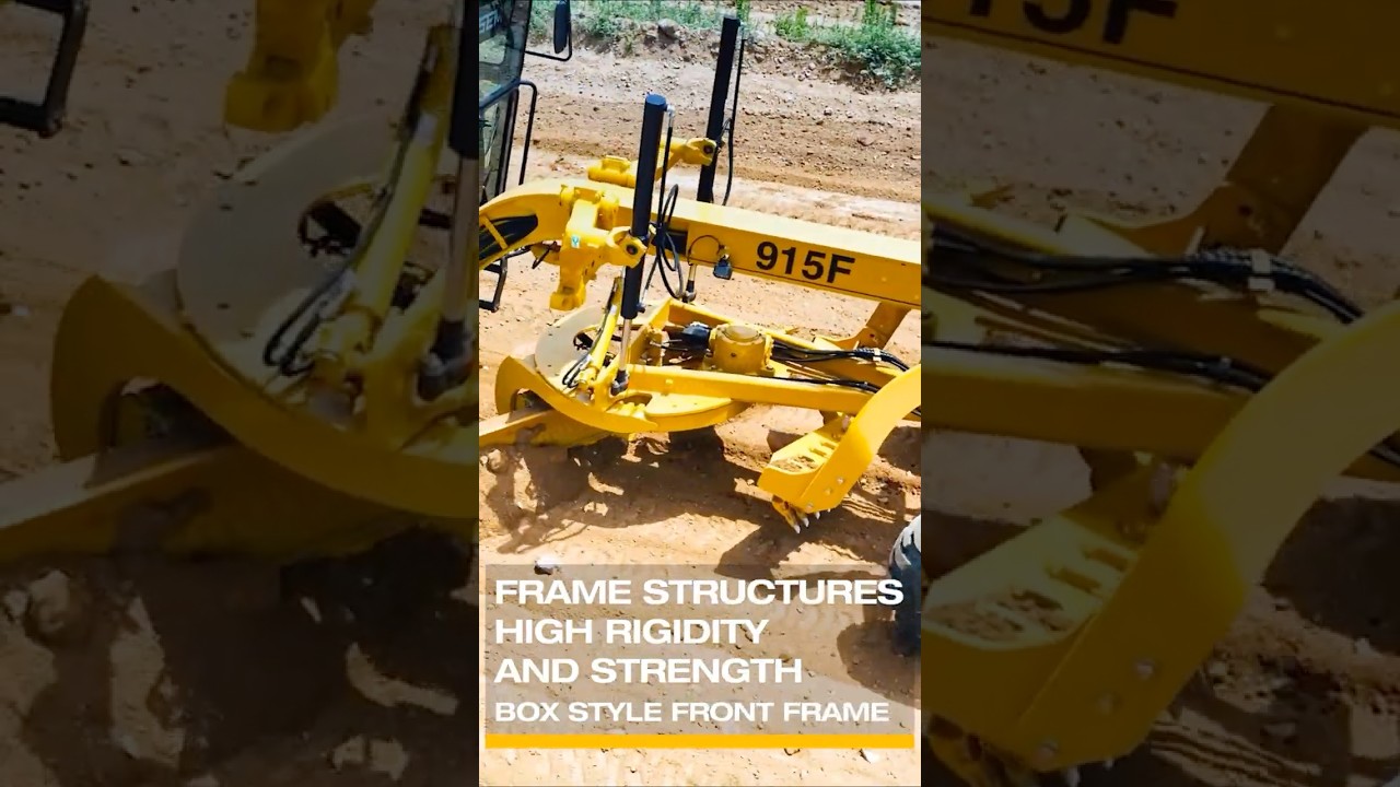 SEM 915F Motor Grader - 12' Blade with rear ripper