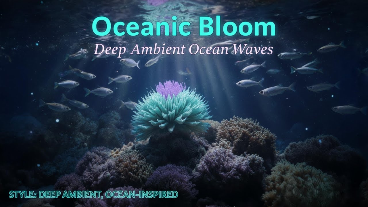 🌊 Oceanic Bloom Meditation | Relieve Stress & Find Inner Peace | VirtualinMusic