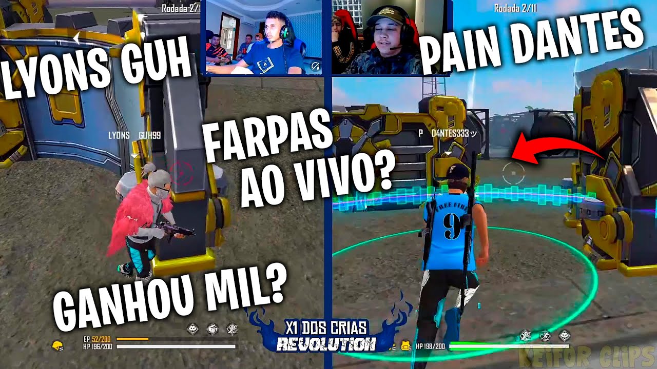 DANTES VS GUUH A REVANCHE MAIS ESPERADO DO ANO, QUEM GANHOU OS MIL REAIS? X1 DOS CRIAS REVOLUTION