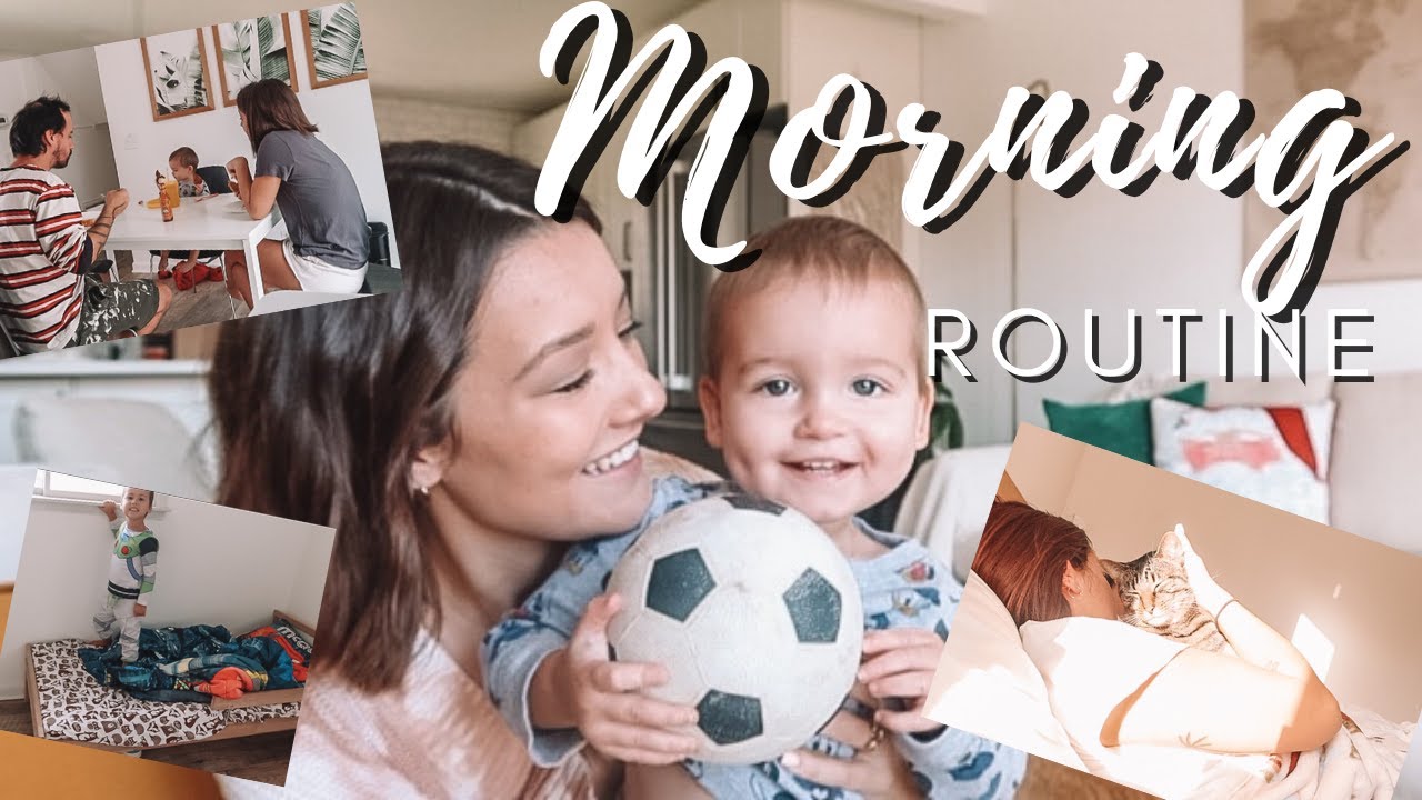 OUR MORNING ROUTINE || Stay at home MOM & DAD works from home