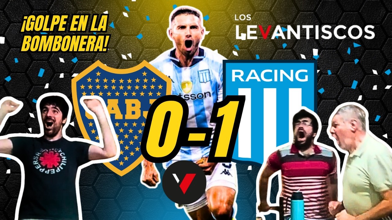 LIGA PROFESIONAL ARGENTINA | SEMIFINALES | Boca 0 Racing 1 | Reacciones de Fanáticos