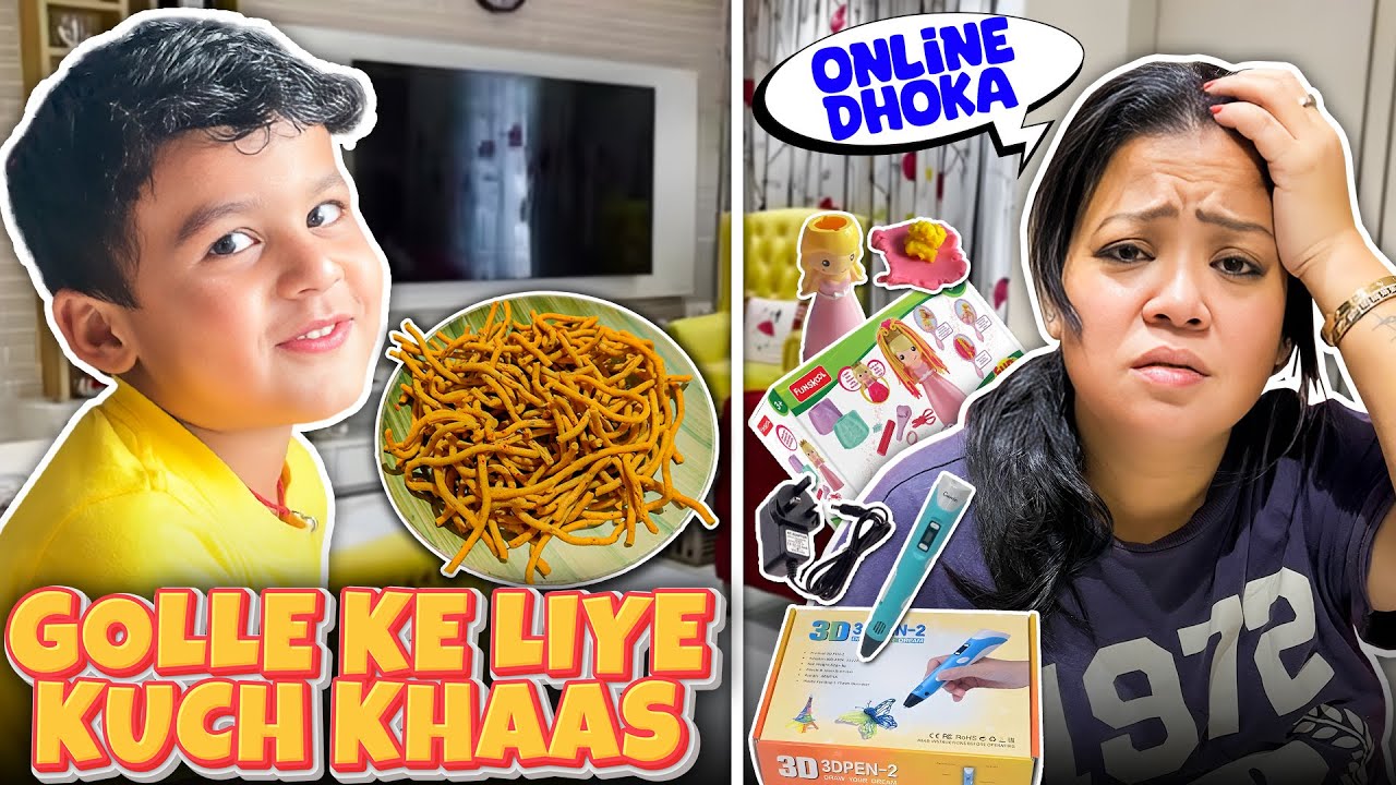 Golle Ke Liye Kuch Khas Cheeze Bani 🤯 | Bharti Singh | Harssh Limbachiyaa | Golla