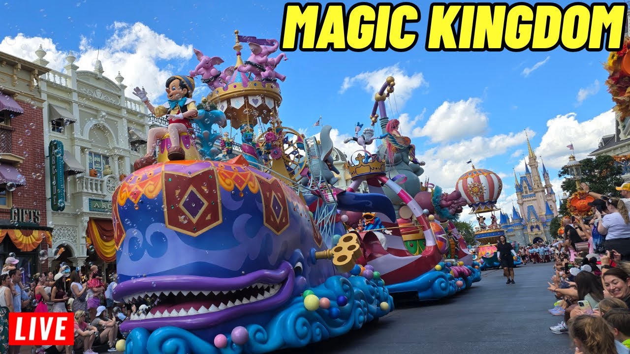 🔴Live Magic Kingdom Tuesday with Rides, Shows, Parades at Walt Disney World 2/10/2026