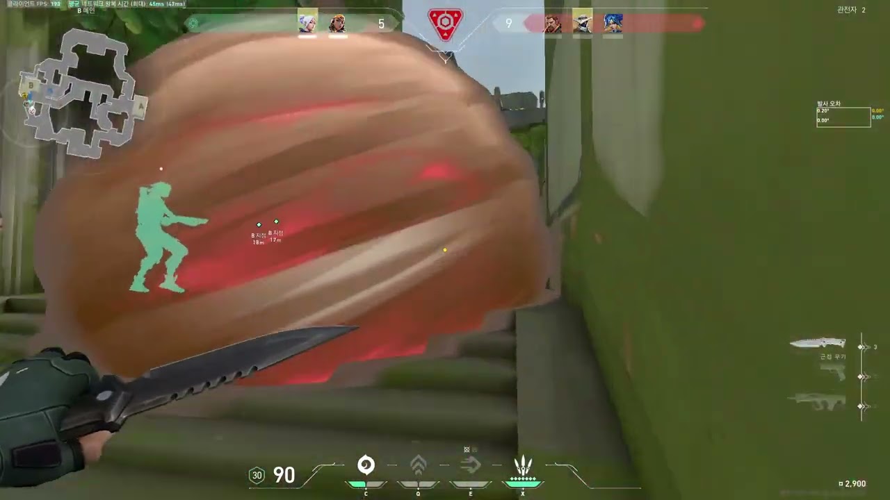 Valorant Jett Bulldog 3k