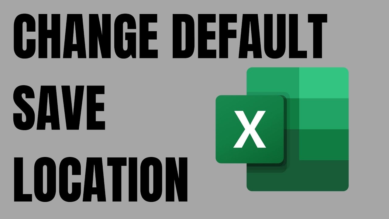 Как изменить место сохранения Excel по умолчанию | Сохранить на компьютере, а не в OneDrive