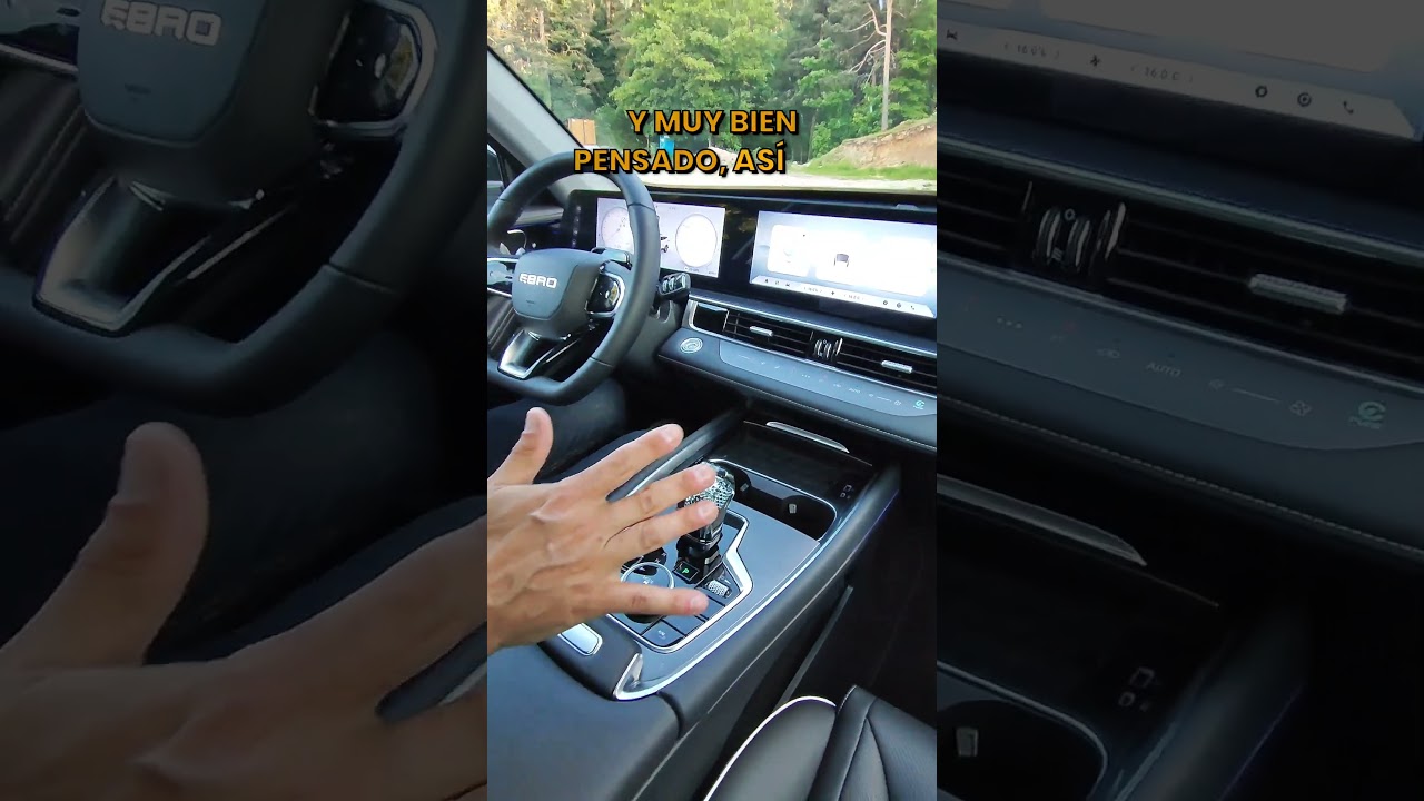 EBRO S700 Interior y equipamiento  ⭐ &iquest;SUV Chino o espa&ntilde;ol? 🚗💨😮 Prueba