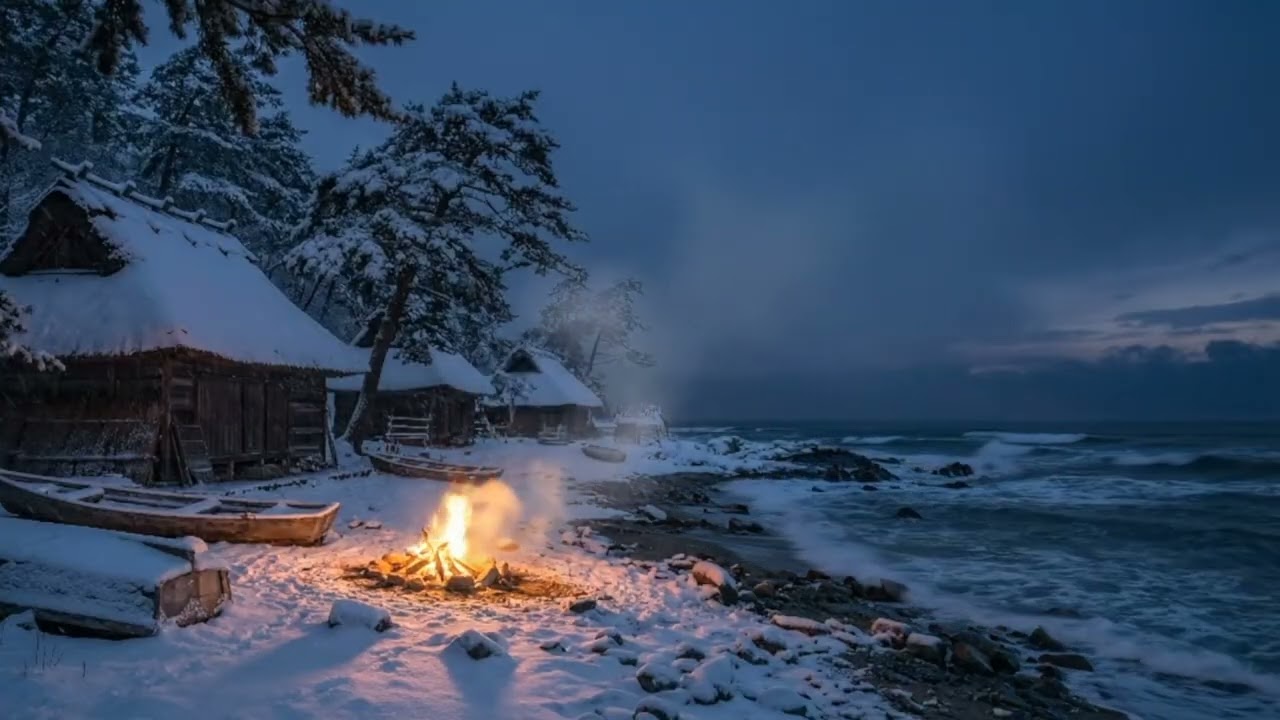 Relaxing BGM: Embers Against the Frozen Tide