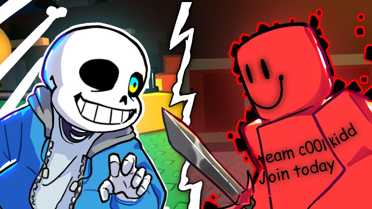 If SANS played ROBLOX FORSAKEN (Animation)