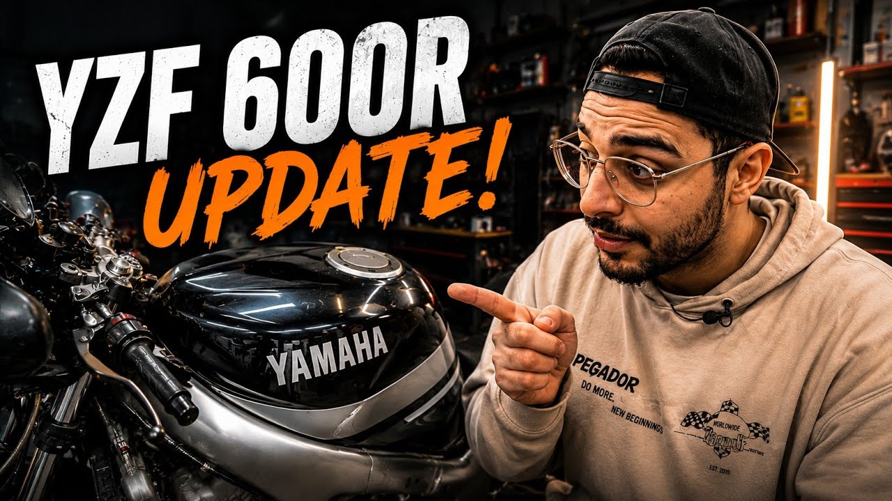 Update Yamaha YZF 600R erstes mal starten! Lagebesprechung | Tag 3/100